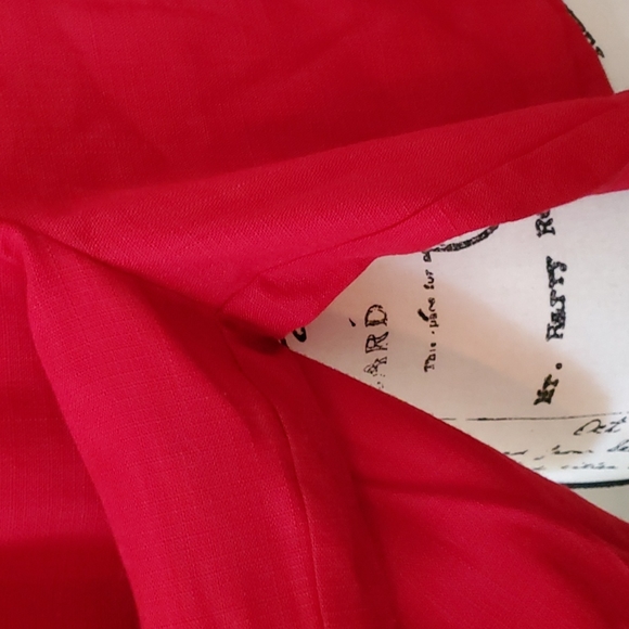 Vintage dark red culottes - Picture 3 of 7